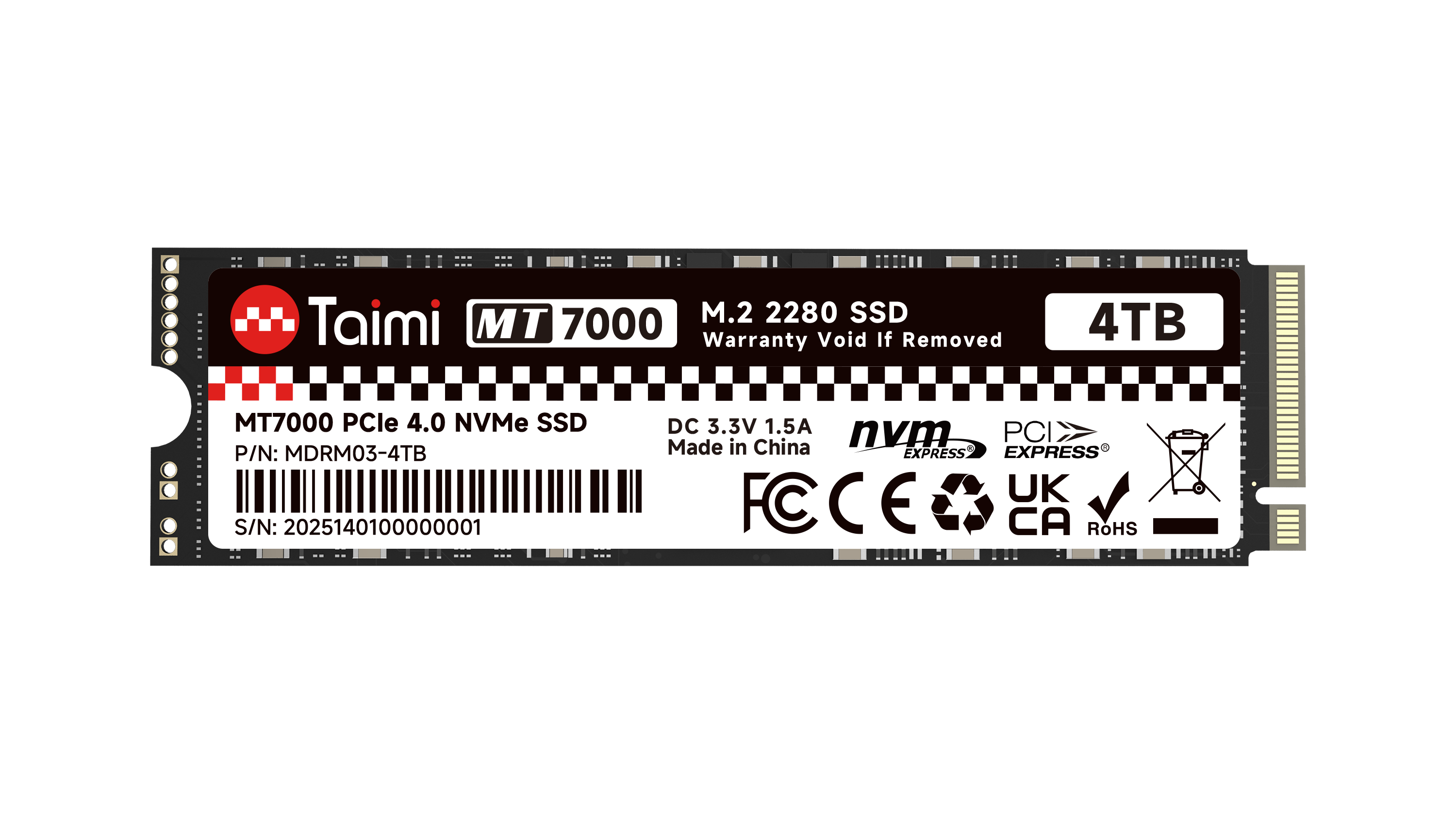 M.2 NVMe PCIe 4.0 SSD